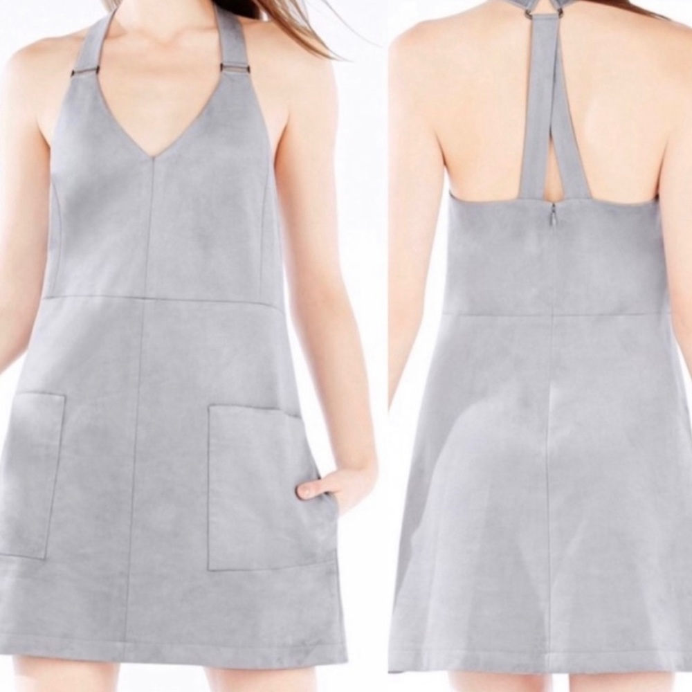 🚨FINAL SALE🚨 NWOT BCBGMAXAZRIA Grey Abbott Casual Dress